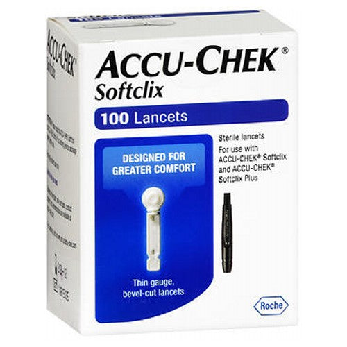 Accu Chek Softclix Lancets 100