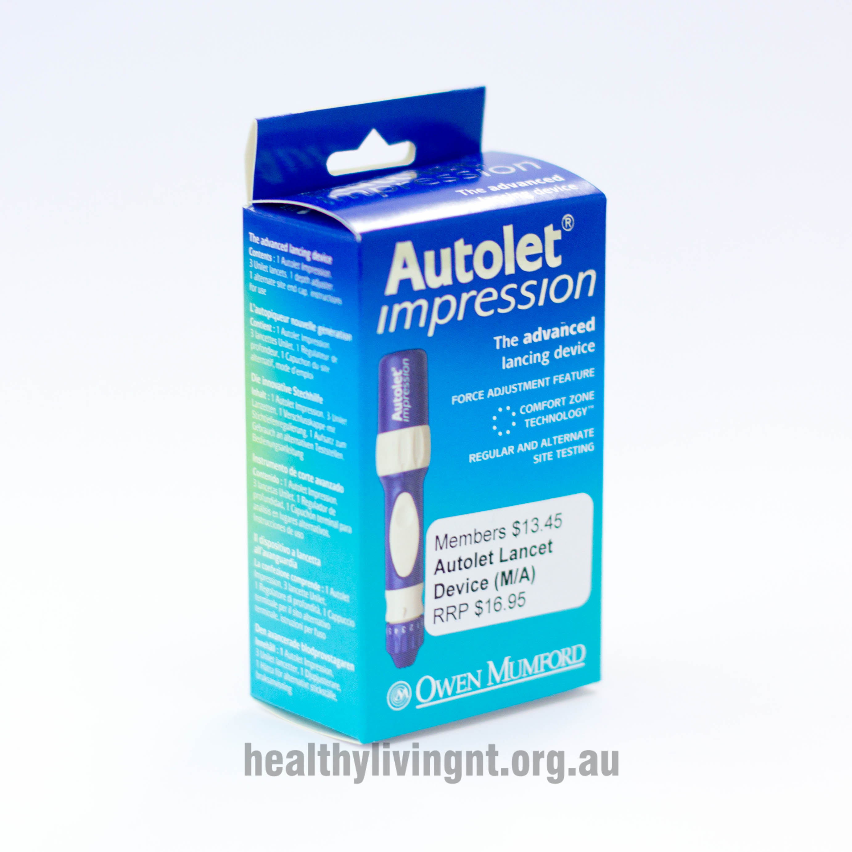 Autolet Impressions Lancet Device 
