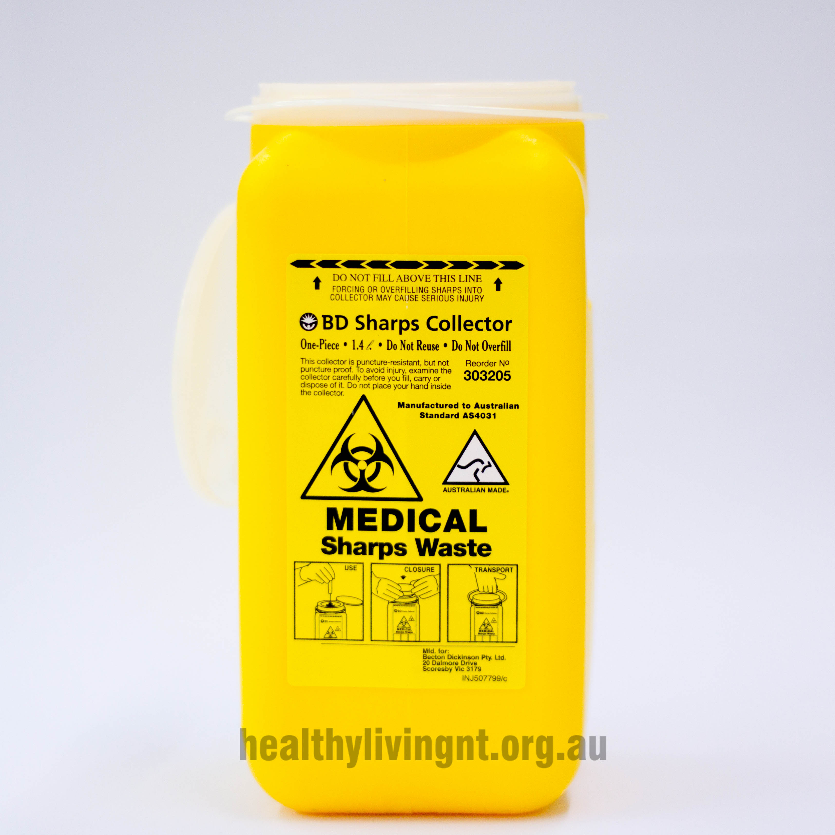 BD Sharps Container 1.4 litre