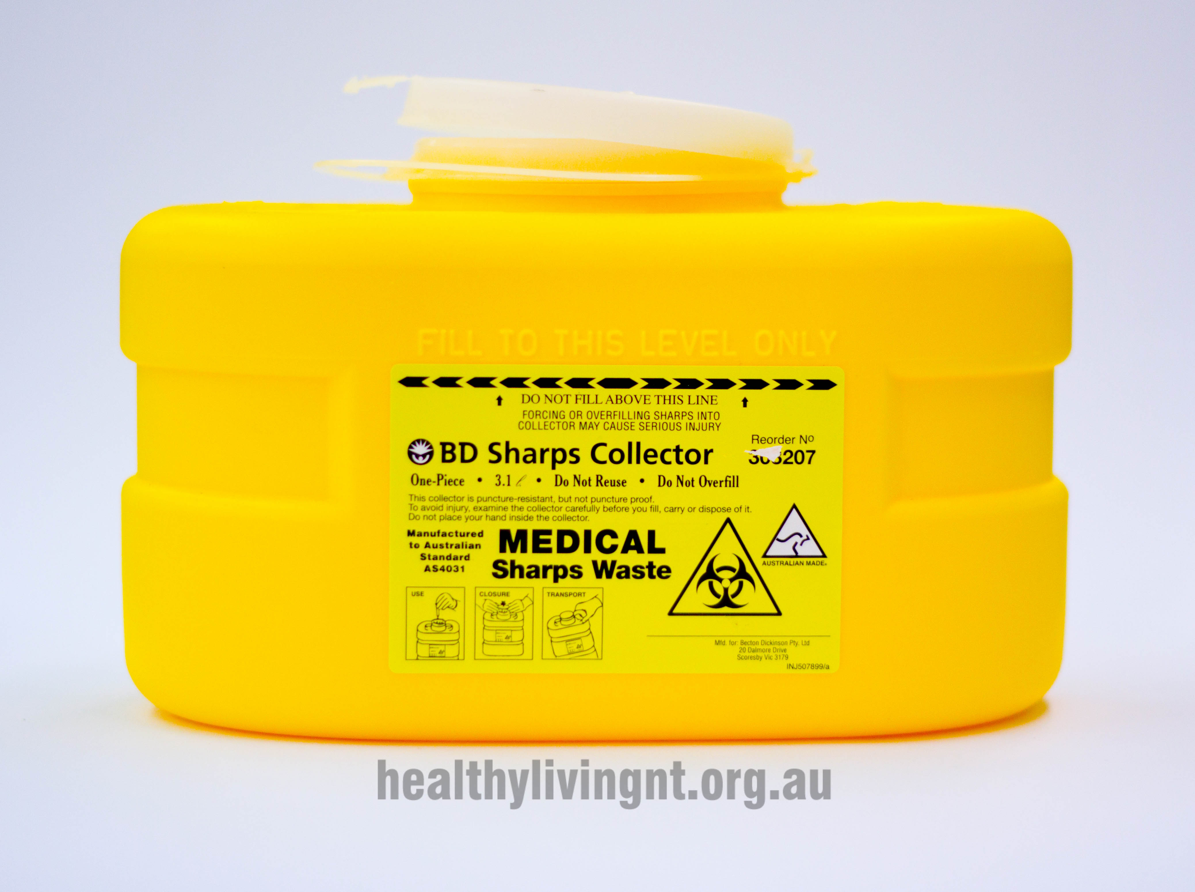 BD Sharps Container 3.1 litre