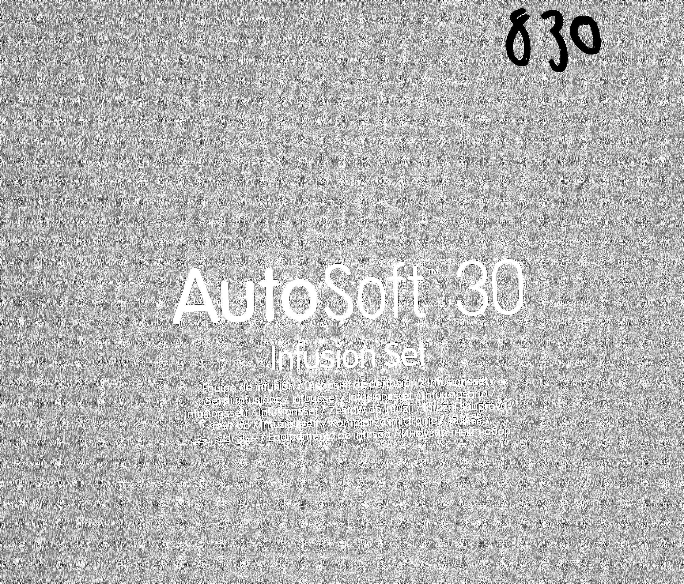 Tandem AutoSoft 30 Infusion Set TLock (13mm, 60cm) 
