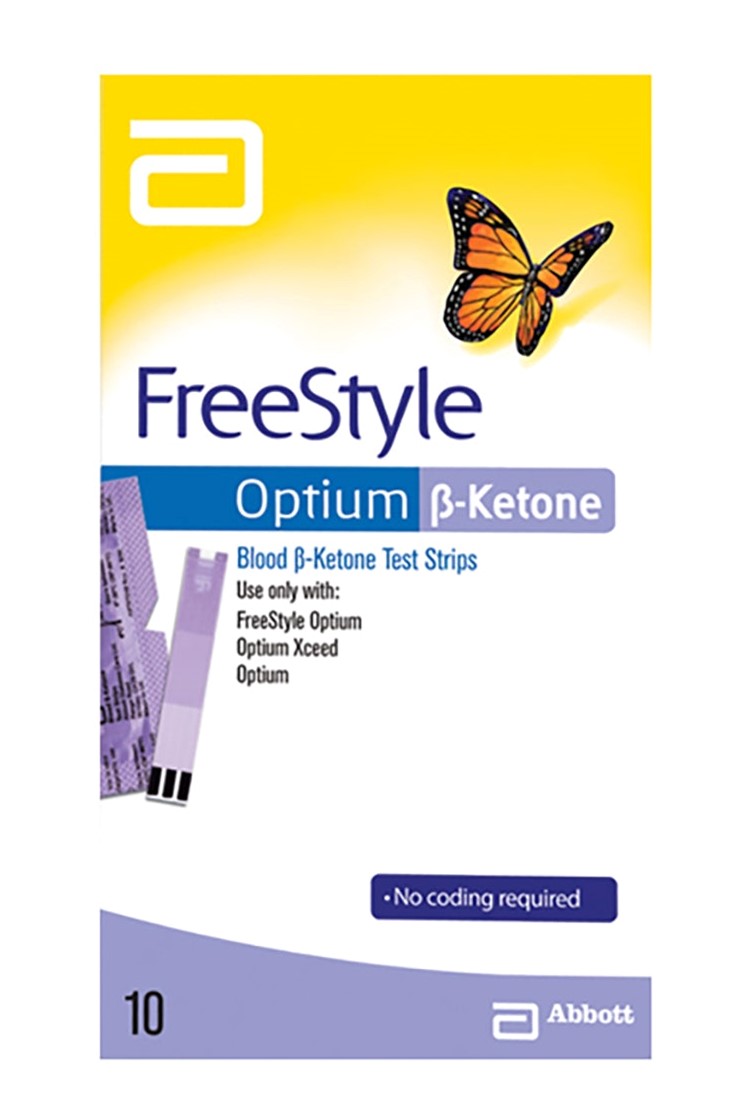Abott Freestyle Optium Ketone Sensor Strips