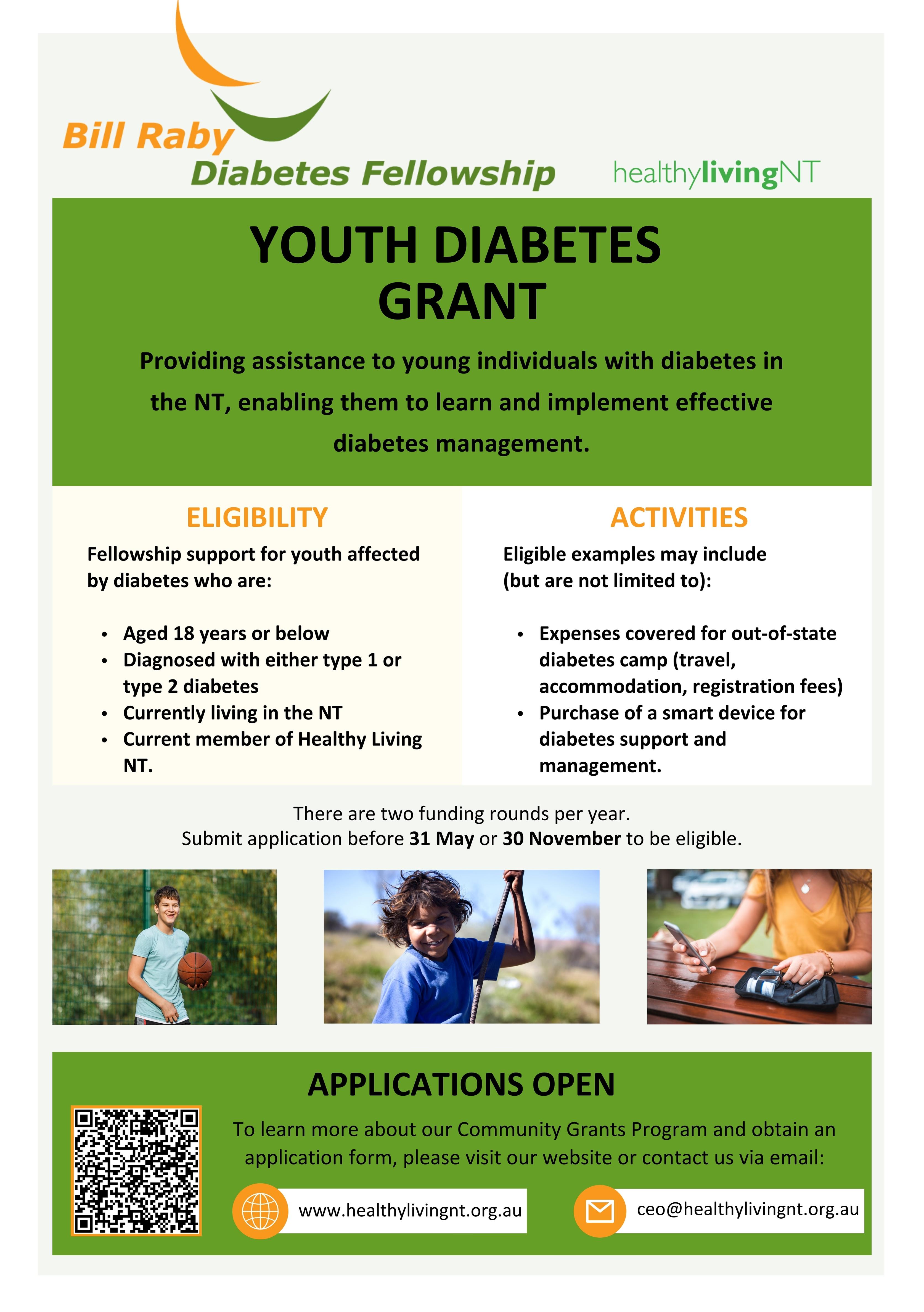 Youth grant flyer